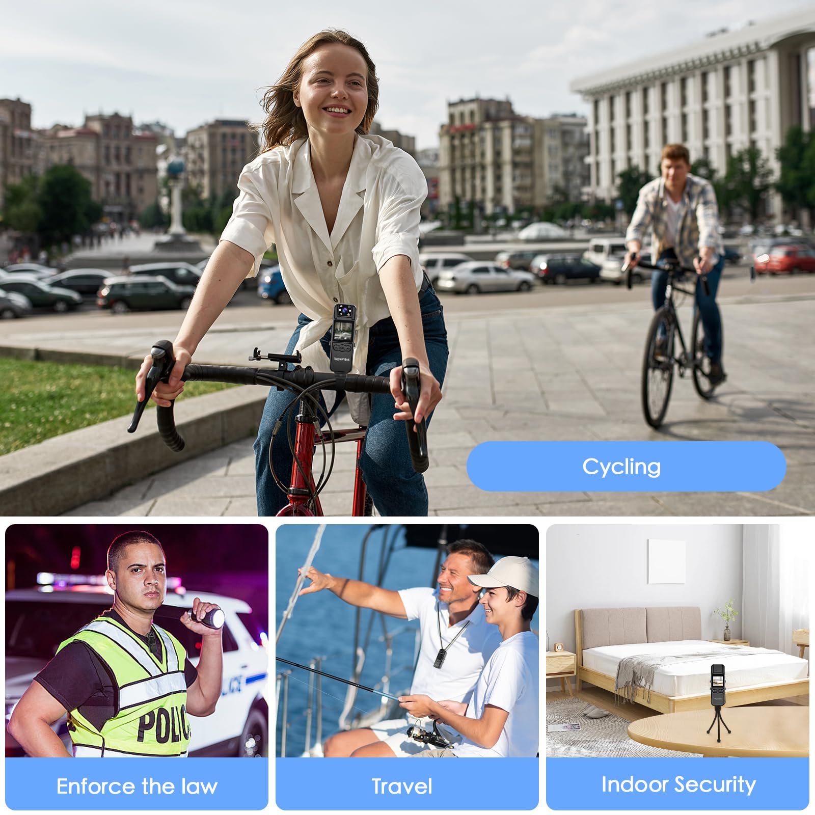 ?Upgraded?1.4    Screen Body Camera Pro With Audio And Auto Video Night Vision 1080P Fhd Mini Police Wearable Body Worn Cam Port